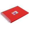 HNFD Álbum espiral BULDANA tomate 23x17 cm 40 páginas blancas