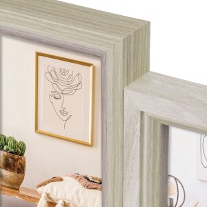 ZEP Marco de madera Zara nature 6 fotos 10x15 cm (47x32 cm)