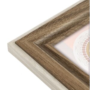 ZEP Marco de madera Termoli marrón 20x25 cm