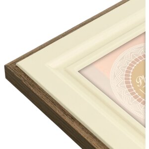 ZEP Marco de madera Termoli crema 10x15 cm
