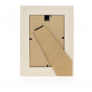 ZEP Marco de madera Termoli beige 20x25 cm