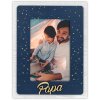 ZEP Marco de madera Astro FR azul 10x15 cm Papá Marco de fotos