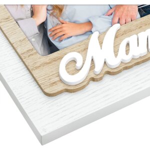 ZEP Marco de fotos de madera Mamy 10x15 cm