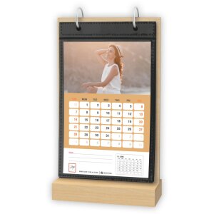 ZEP Calendario fotográfico de madera Leinster 12...