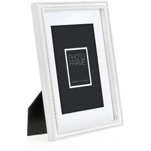 ZEP Marco de madera Coira blanco 20x30 cm con Passepartout 15x20 cm