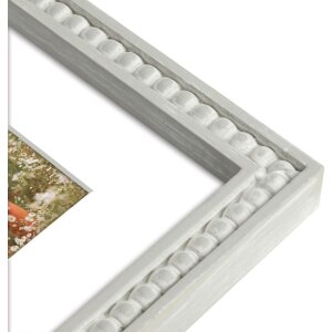 ZEP Marco de madera Coira blanco 20x30 cm con Passepartout 15x20 cm