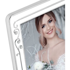 ZEP Marco Retrato Metal Mozart 10x15 cm plata
