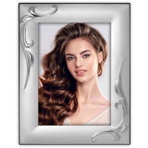 ZEP Marco de Retrato de Metal S149 plata brillante 10x15 cm