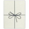 ZEP Caja de regalo Piacenza gris 22,3x27,4x4 cm (21x26x3,5 cm)