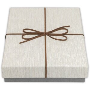 Caja de regalo ZEP Piacenza marrón 16,3x21,4x4,3 cm (15x20x3,8 cm)
