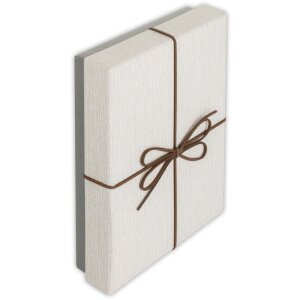 Caja de regalo ZEP Piacenza marrón 16,3x21,4x4,3 cm (15x20x3,8 cm)