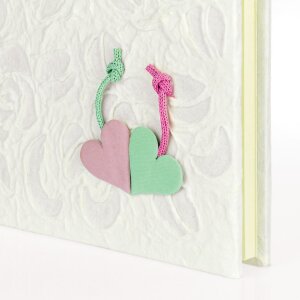 ZEP Álbum de Fotos Corazones Sinfónicos coloreado 23x23 cm 28 páginas blancas