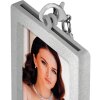 ZEP Foto Llavero metal plata 2 fotos 3,5x4,5 cm