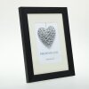 ZEP Marco de madera Regent negro 50x70 cm con Passepartout 40x60 cm
