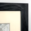 ZEP Marco de madera Regent negro 50x70 cm con Passepartout 40x60 cm