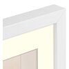 ZEP Marco de madera Malmo blanco 13x18 cm con Passepartout 9x13 cm