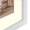 ZEP Marco de madera Malmo blanco 13x18 cm con Passepartout 9x13 cm