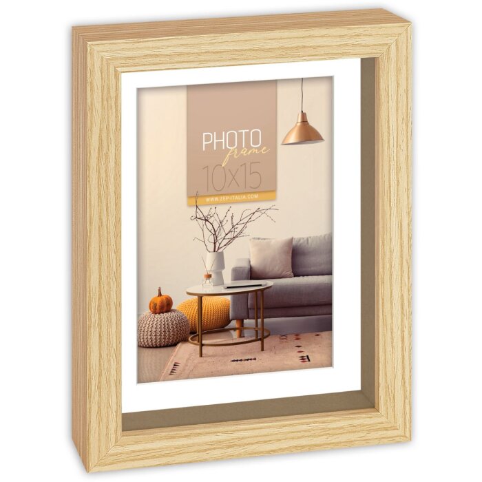 ZEP Objeto Marco Sorrento 10x15 natural (14,5x20x3,5 cm)