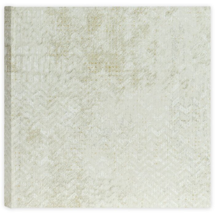ZEP Álbum de fotos Cipro gris 24x24 cm 24 páginas blancas