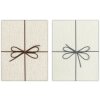 Caja de regalo ZEP marrón/gris 6 tamaños 34x34x4,5cm Elegance