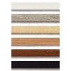 Walther Marco de madera Estocolmo 3D Jersey Marco negro 60x90 cm Arte Vidrio