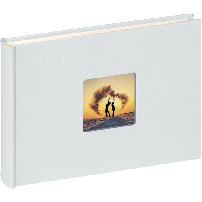 Walther Klein Álbum de fotos FUN azul claro 22x16 cm 40 páginas blancas