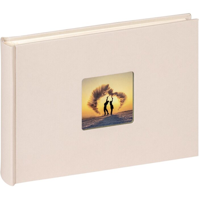 Álbum de fotos Walther Klein FUN gamuza 22x16 cm 40 páginas blancas