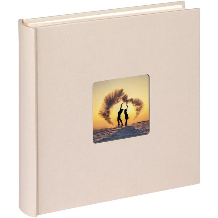 Walther Jumbo Álbum de Fotos Gamuza Fun 30x30 cm 100 páginas blancas