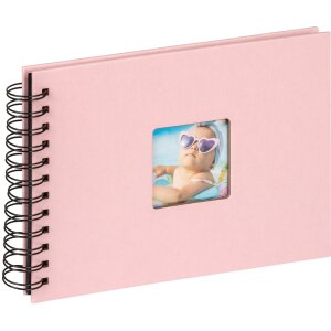 Walther Álbum espiral Fun rosa 23x17 cm 40...