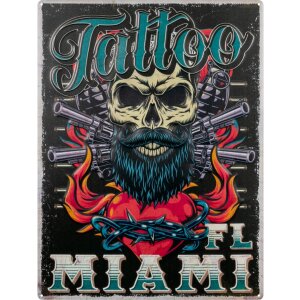 ZEP Estaño Signo TATTOO 47x35x0,5 cm Miami