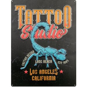 ZEP Estaño Signo TATTOO 47x35x0,5 cm Long Beach