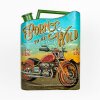 ZEP Decoración mural GASOLINE 8 botes de metal 45,5x34x5,5 cm