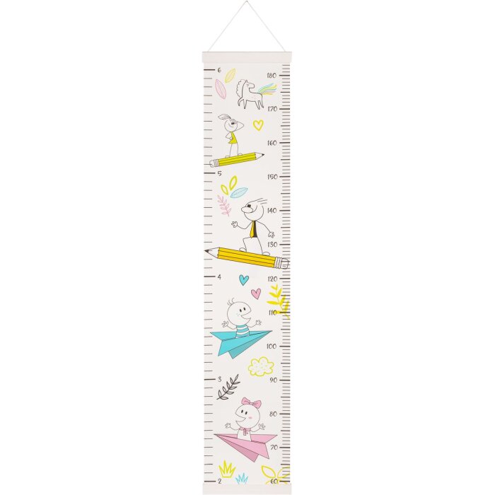 Tallímetro Walther Growing Explorer blanco longitud 131 cm