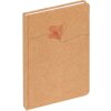 Cuaderno Walther Corazón marrón 21x15 cm 80 hojas punteadas