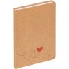 Cuaderno Walther Love marrón 15x21 cm 80 hojas punteadas