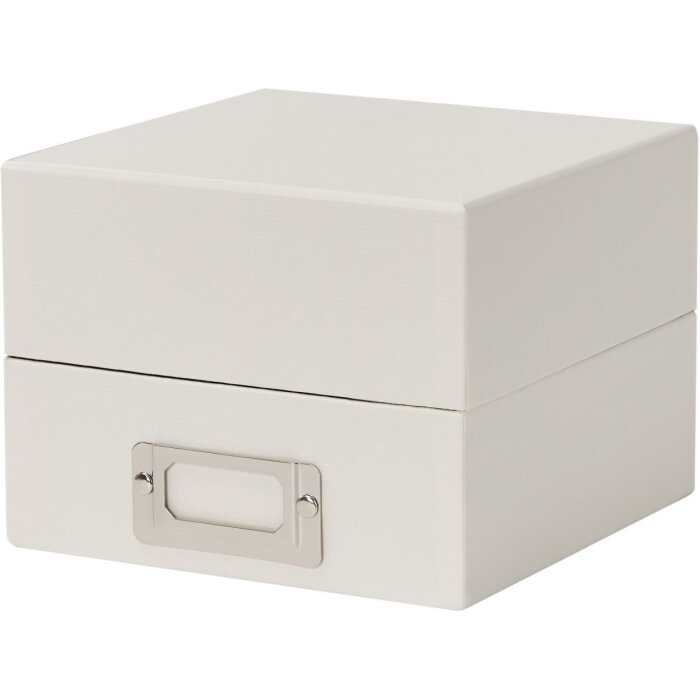 HNFD caja de fotos Sawala 700 fotos 10x15 cm separadores marfil
