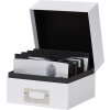 HNFD caja de fotos Sawala 700 fotos 10x15 cm separadores vaqueros