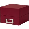 HNFD caja de fotos Sawala 700 fotos 10x15 cm separadores rosso