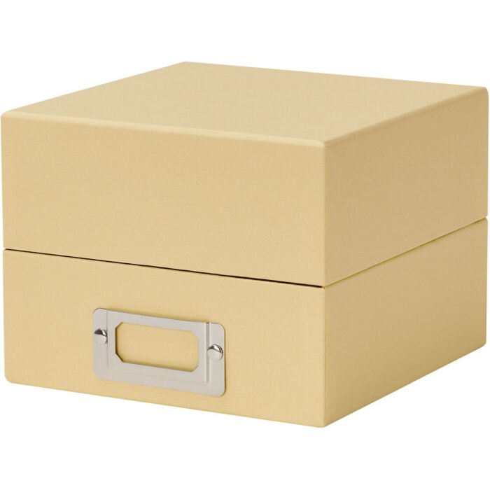 HNFD caja de fotos Sawala 700 fotos 10x15 cm separadores melón