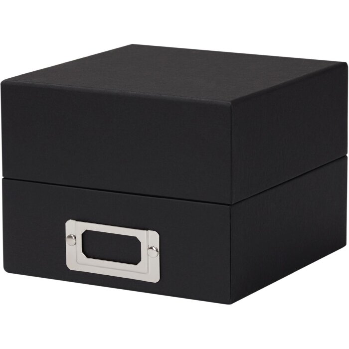 HNFD caja de fotos Sawala 700 fotos 10x15 cm separadores negro