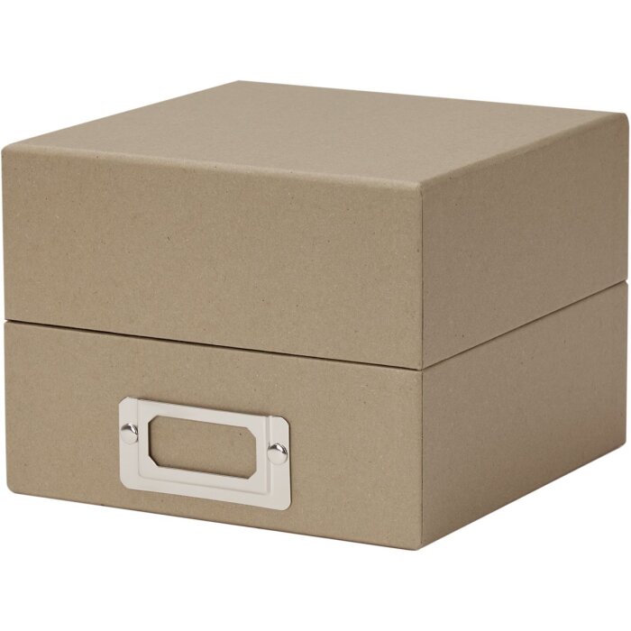 HNFD caja de fotos Sawala 700 fotos 10x15 cm separadores kraft