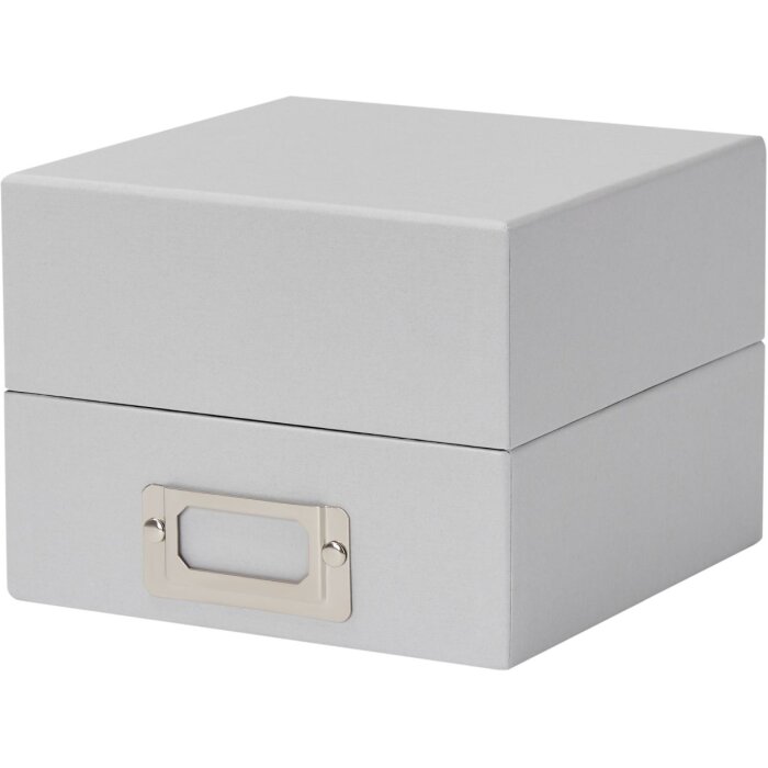 HNFD Sawala caja de fotos 700 fotos 10x15 cm separadores gris hielo
