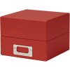 HNFD caja de fotos Sawala 700 fotos 10x15 cm separadores tomate