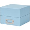 HNFD caja de fotos Sawala 700 fotos 10x15 cm separadores aqua