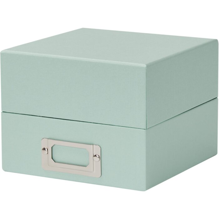 HNFD caja de fotos Sawala 700 fotos 10x15 cm separadores menta