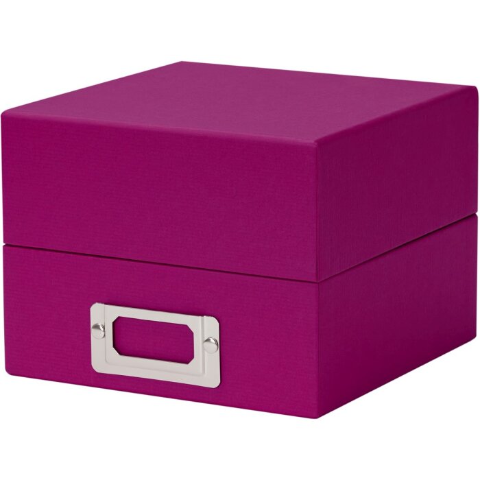 HNFD caja de fotos Sawala 700 fotos 10x15 cm separadores amarena