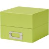HNFD caja de fotos Sawala 700 fotos 10x15 cm separadores mayo verde