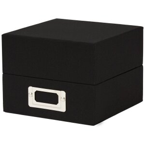HNFD Caja de fotos de lino Sawala 700 fotos 10x15 cm con...