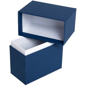HNFD Photo Box Parda 300 fotos 10x15 cm cuello vaquero alto