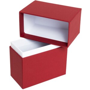 HNFD Photo Box Parda 300 fotos 10x15 cm rosso cuello alto